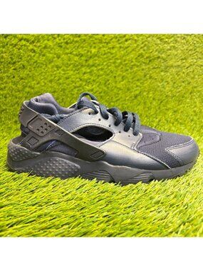 Nike Air Huarache Run Boys Size 7Y Blue Athletic Running Walking Shoes Sneakers